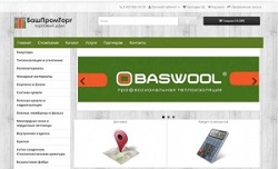 Новый сайт ООО ТД БашПромТорг